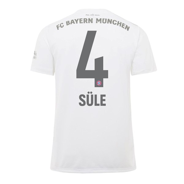 Camiseta Bayern Munich NO.4 Sule Segunda equipación 2019-2020 Blanco